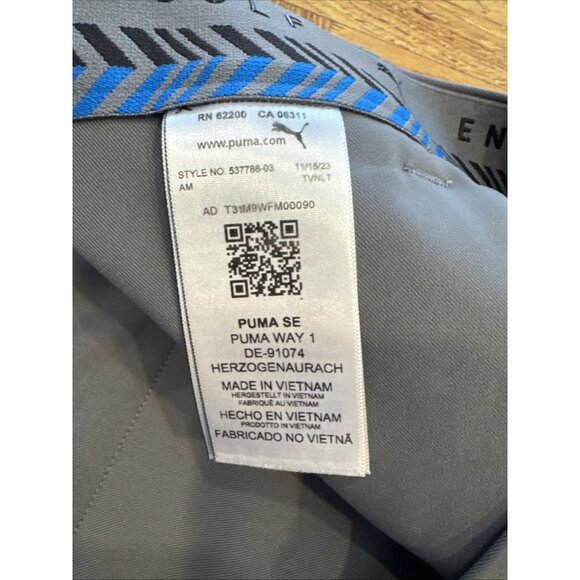 Puma Golf Shorts Lot of 3 Mens 34 Performance Stretch Golf Pink Gray Teal - Picture 7 of 9